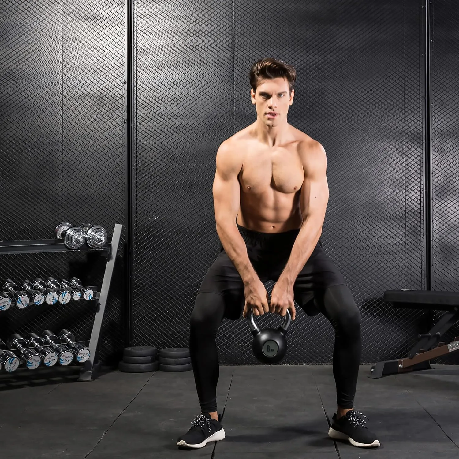Alidamo Athletic Shorts for Men with Pockets Quick Dry Basketball Workout Shorts Gym Running