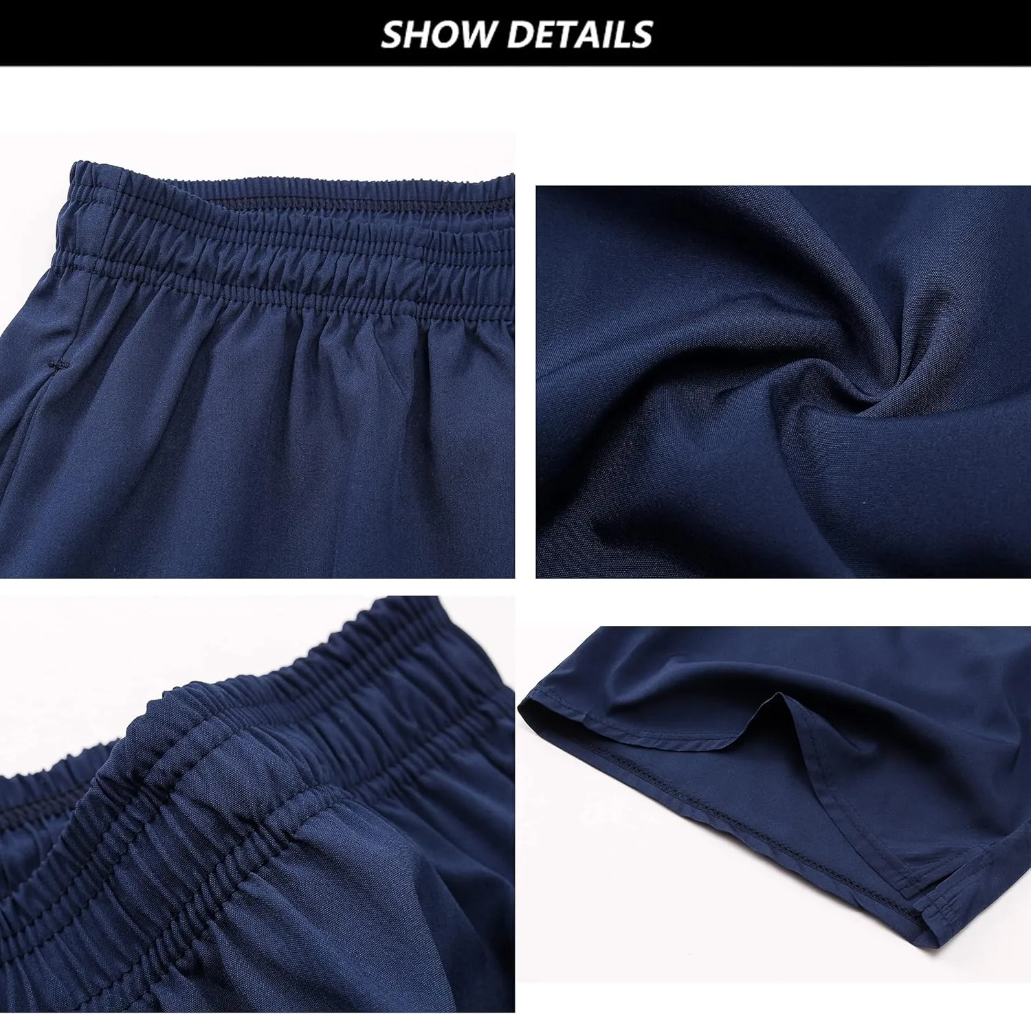 Alidamo Athletic Shorts for Men with Pockets Quick Dry Basketball Workout Shorts Gym Running