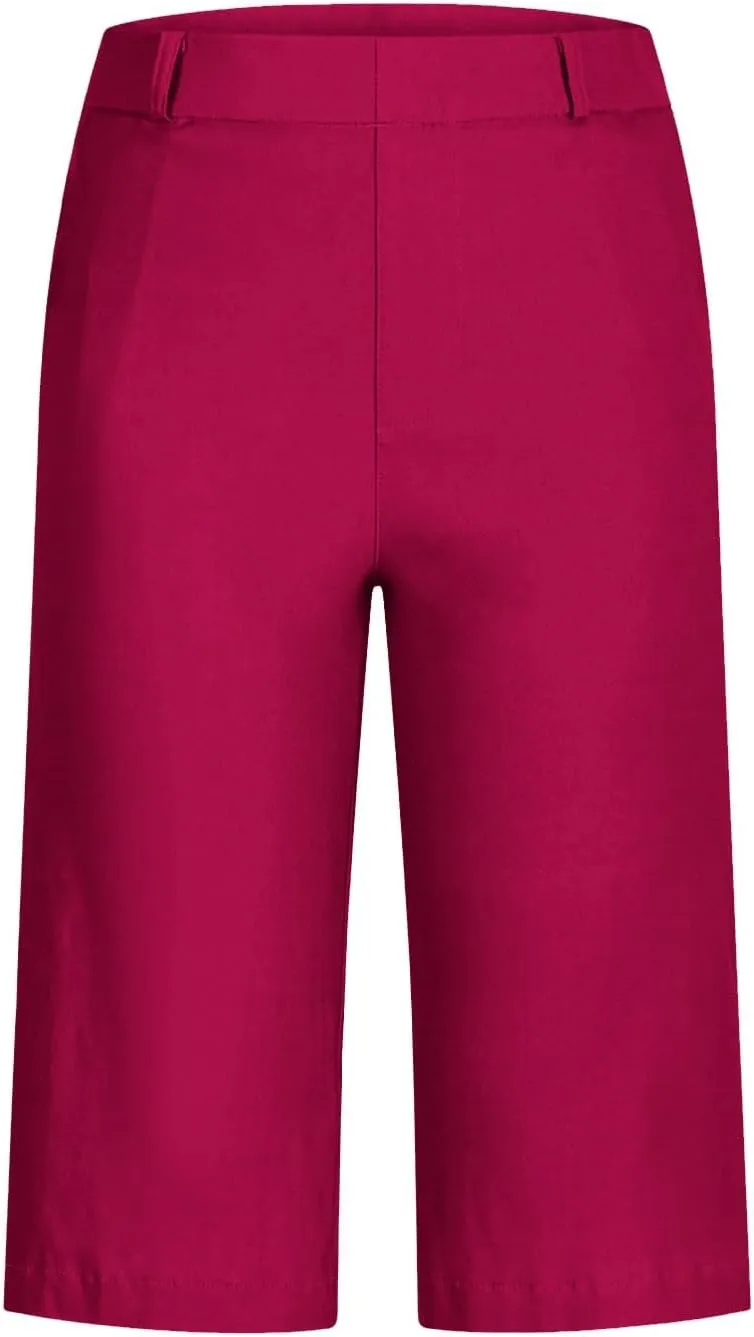 Bermuda Shorts for Women 2025 Trendy Casual Summer High Waisted Chino Shorts Straight Leg Hiking Vacation Outfits