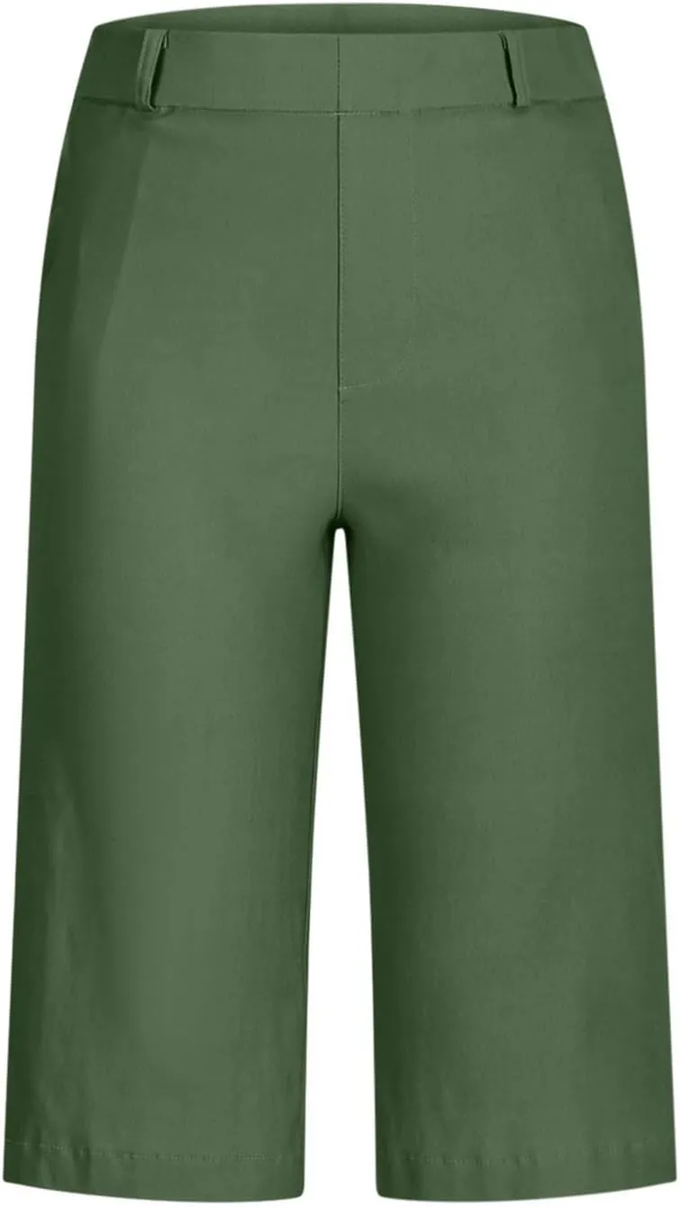 Bermuda Shorts for Women Trendy 2025 Casual Summer High Waisted Chino Shorts Straight Leg Hiking Vacation Outfits