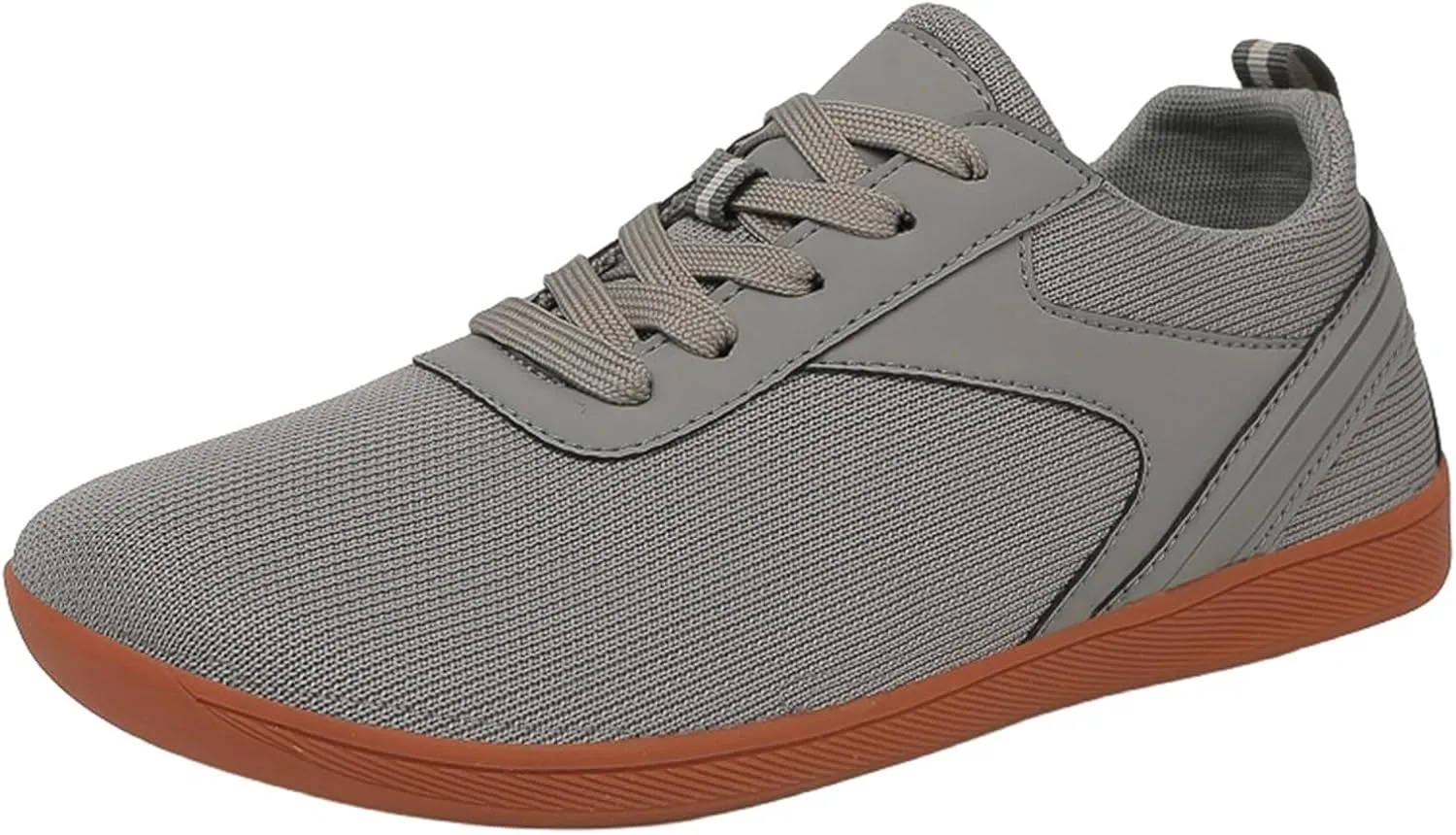 Canvas Slip On Shoes for Women Wide Width Zero Drop Sole Minimalist Toe Box Walking Shoe Non Slip Work Shoes Women Comfortable Breathable Soft Sole Sports Casual Shoe Lightweight Outdoor Footwear