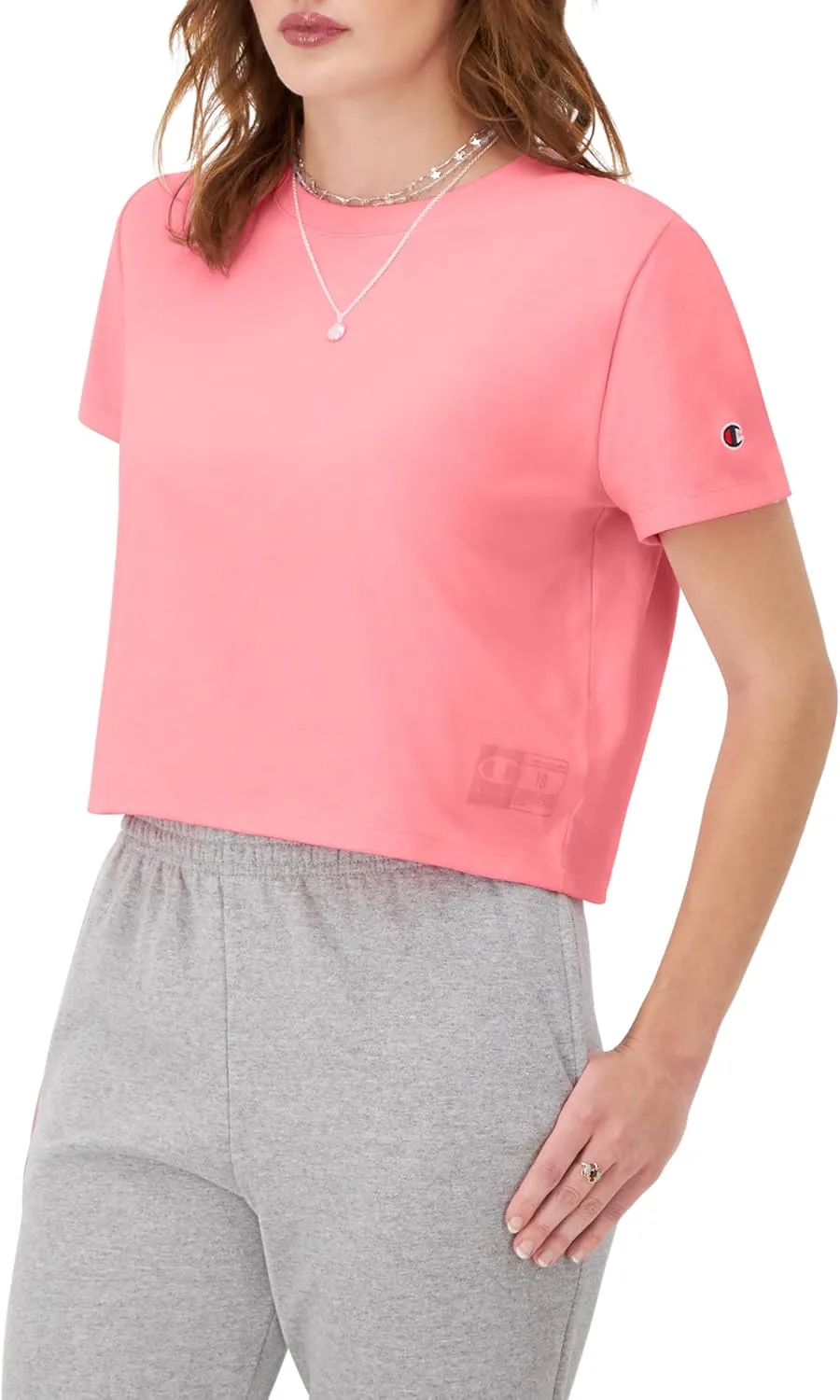 Champion Women'S Tshirt Tailgate Tshirt Comfortable Lightweight Graphic T-Shirt For Women