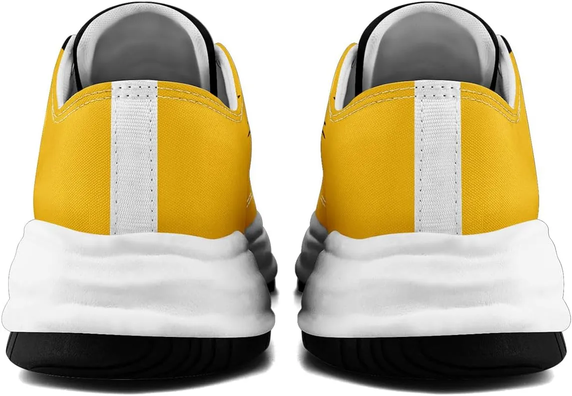 Custom Fashion Canvas Sneaker for Men Women Personalized Unisex Sports Running Tennis Shoes Print Image Name Lace Up Shoes