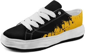 Custom Fashion Canvas Sneaker for Men Women Personalized Unisex Sports Running Tennis Shoes Print Image Name Lace Up Shoes