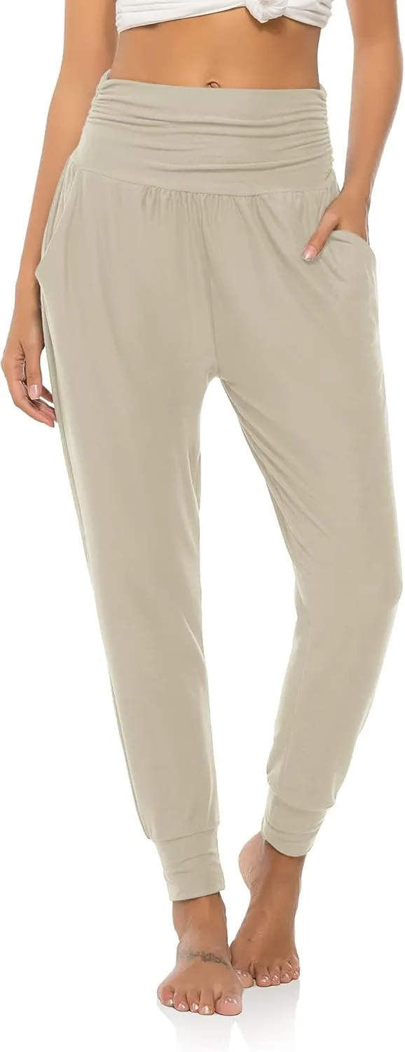 DIBAOLONG Womens Yoga Sweatpants Loose Workout Joggers Pants Comfy Lounge Pants with Pockets