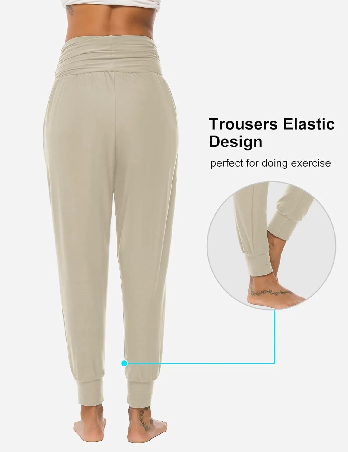 DIBAOLONG Womens Yoga Sweatpants Loose Workout Joggers Pants Comfy Lounge Pants with Pockets