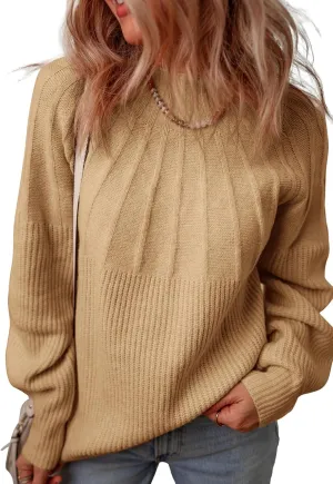 Dokotoo 2024 Winter Fall Turtleneck Sweater High Neck Long Sleeve Oversized Sweaters Pullover Outerwear