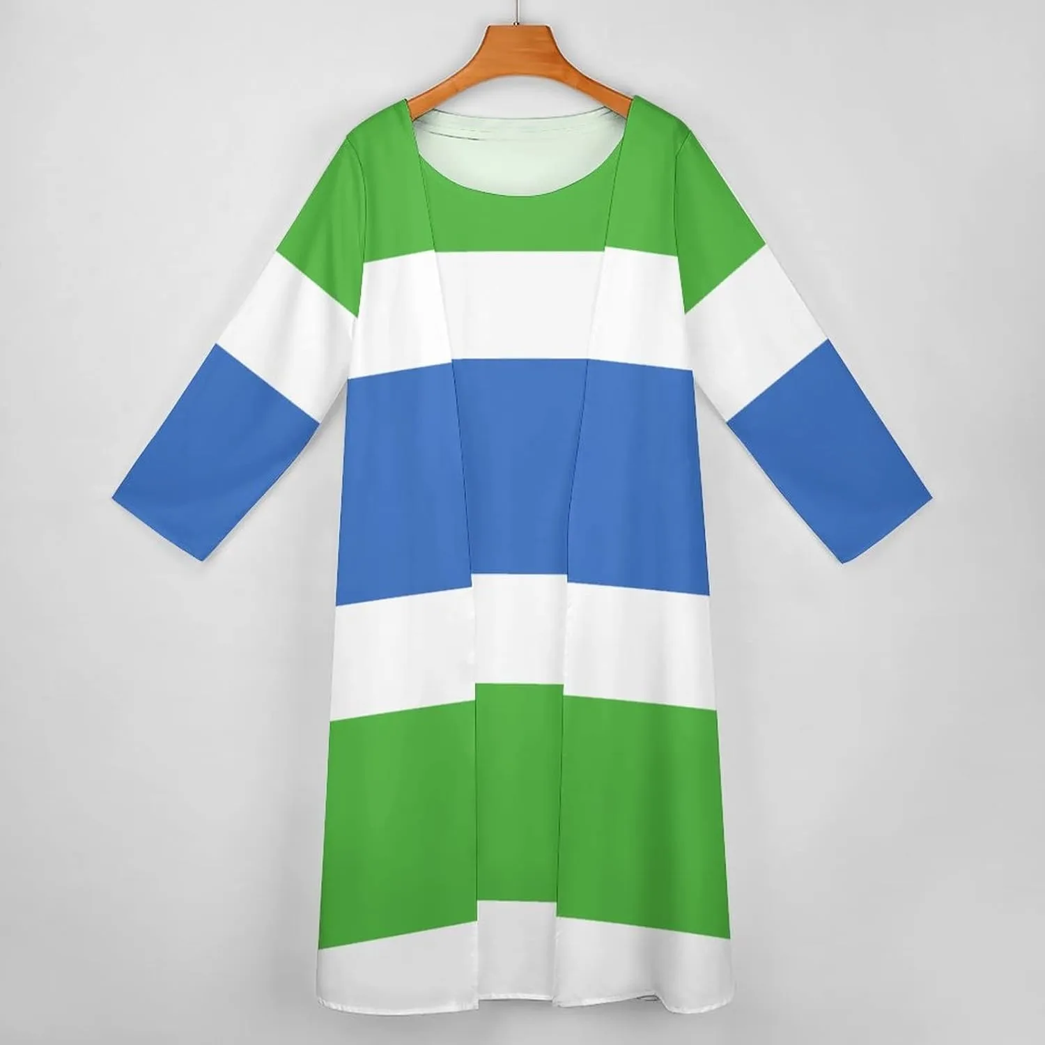 Dress Suit Skirts for Womens Summer Top Sierra Leone Flag Casual V Neck Shift Dress XL