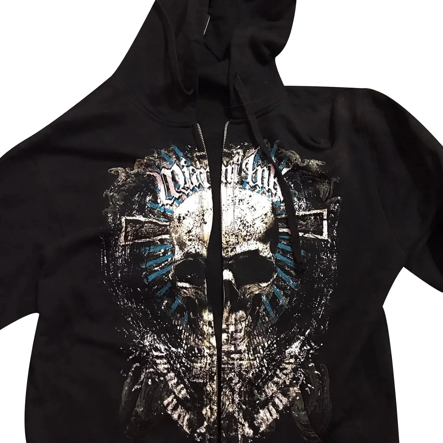 Faretumiya Women Y2k Hoodie Graphic Oversized Zip Up Sweatshirt Grunge Aesthetic Jacket Harajuku Hooded Streetwear
