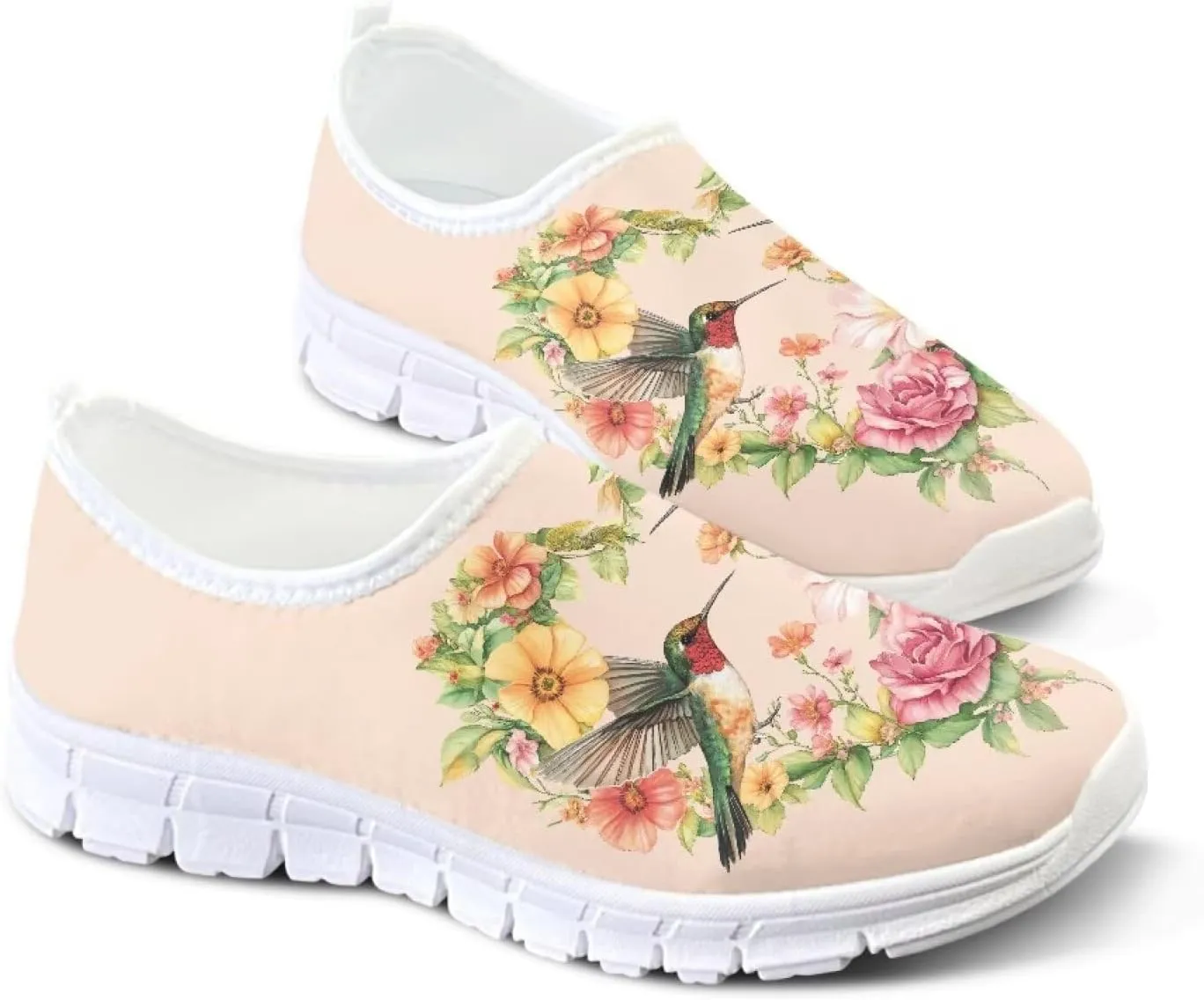 Fashion Slip On Walking Shoes for Women Ladies Casual Tennis Shoes