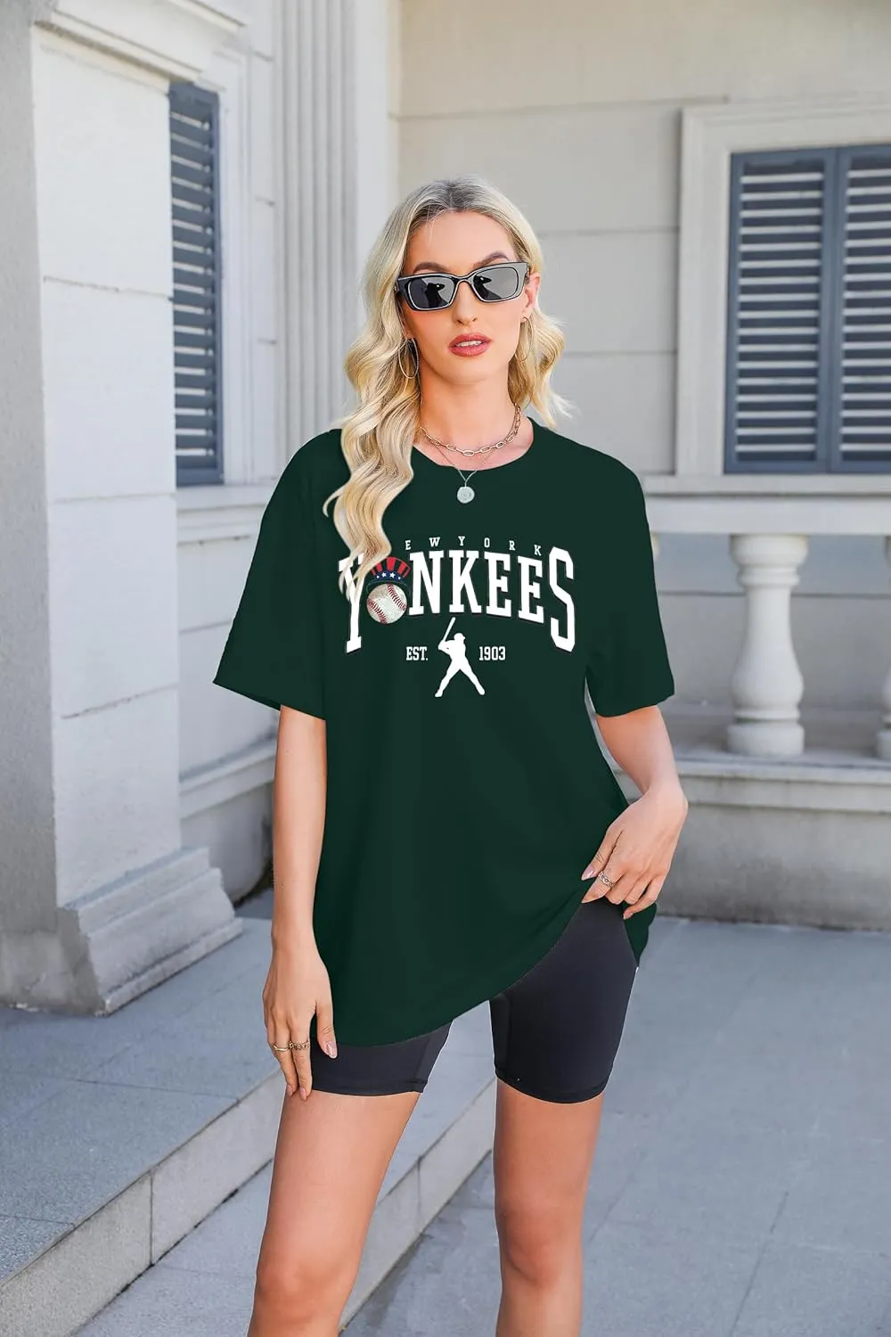 Game Day Shirt Baseball Shirts Women Oversized Baseball Team Graphic Tshirt Baseball Fan Shirt Casual Short Sleeve Tee Tops