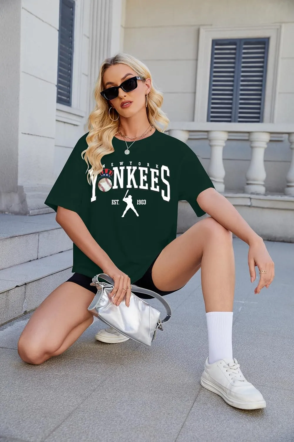 Game Day Shirt Baseball Shirts Women Oversized Baseball Team Graphic Tshirt Baseball Fan Shirt Casual Short Sleeve Tee Tops