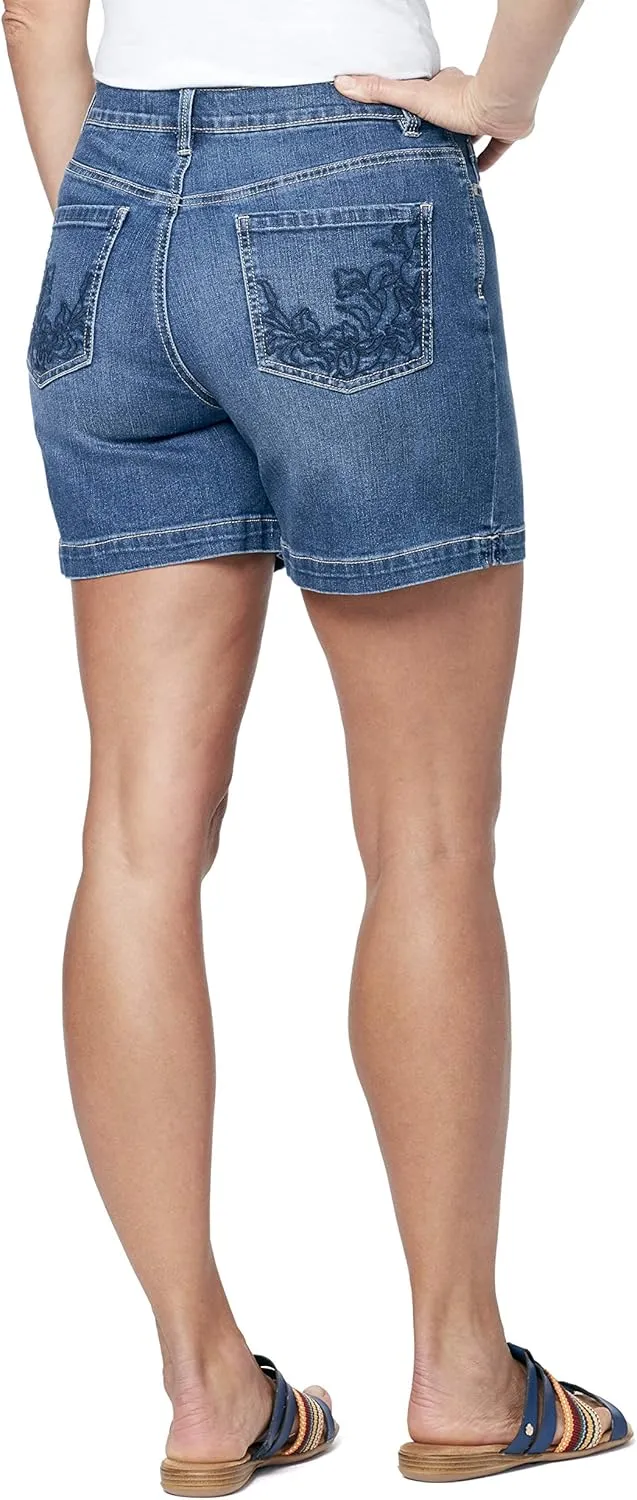 Gloria Vanderbilt Women's Amanda Basic Jean Short