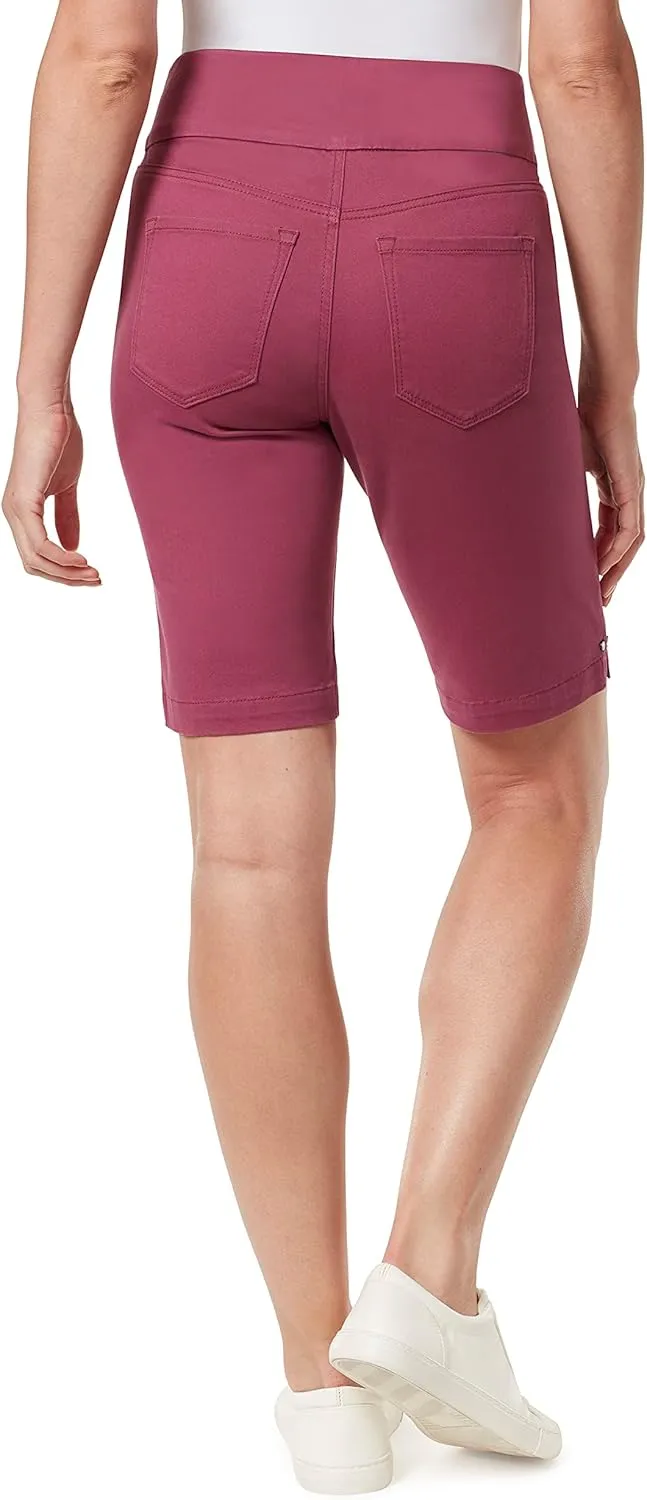 Gloria Vanderbilt Women's Amanda Pull on Bermuda Short
