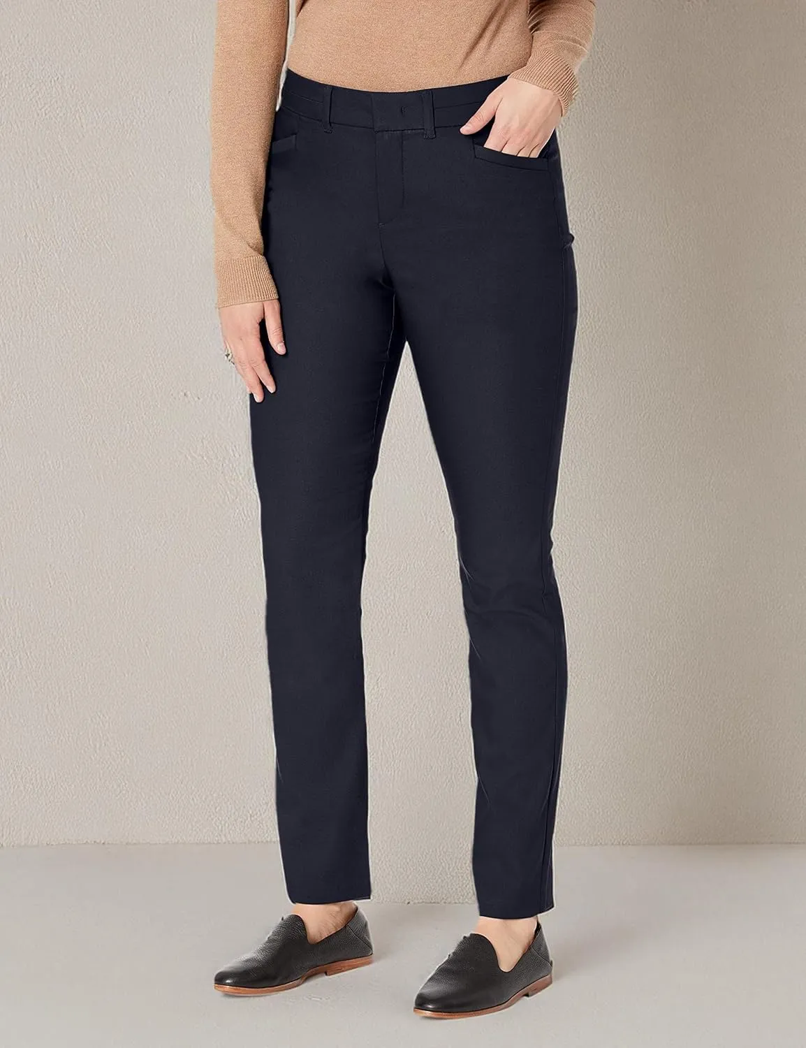 Gloria Vanderbilt Women's Haven Straight Trouser Pant