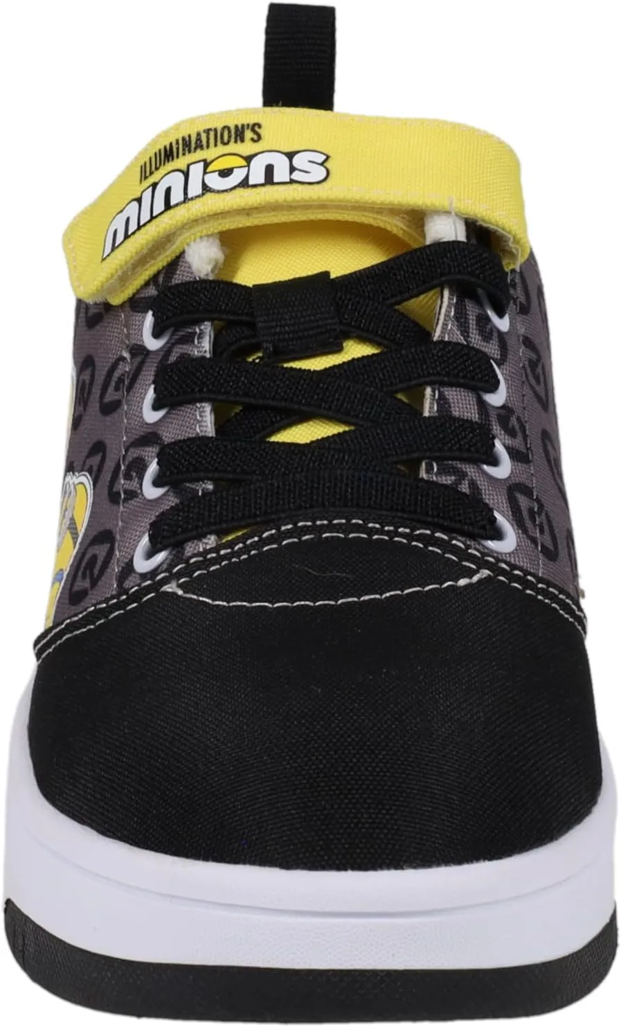 HEELYS Unisex-Child Pop Pro Blk/Pink/Yllw Wheeled Heel Shoe