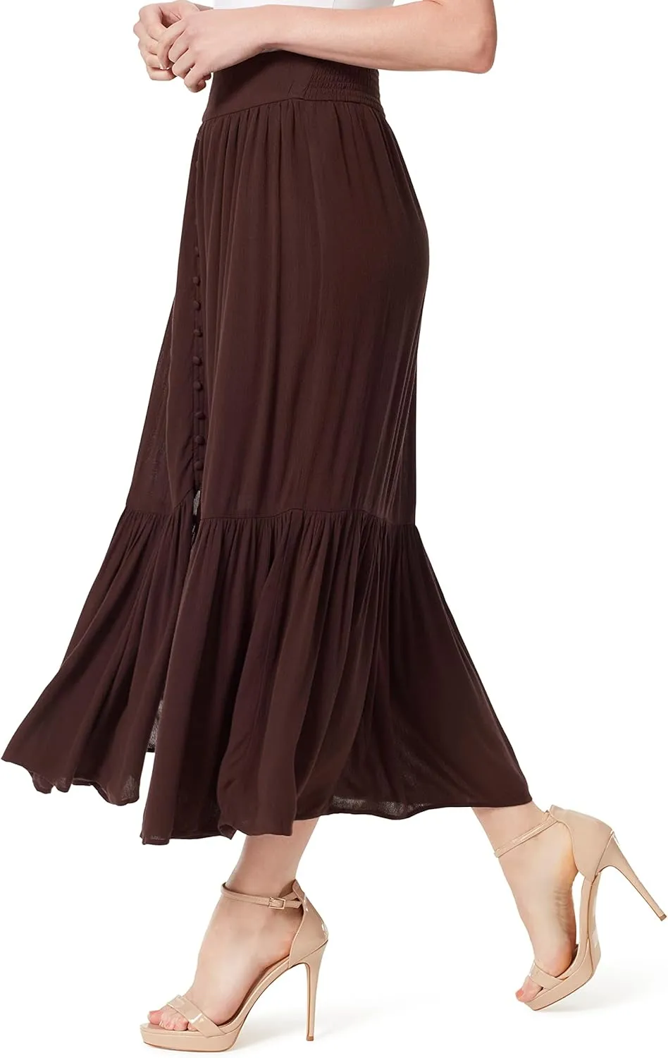 Jessica Simpson Women's Kelsie Split Hem Skirt