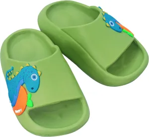 Kids Cloud Slide Boys Girls Bathroom Shower Sandals Dinosaur Beach/Pool/Shower Slides Summer Non Slip Bath Slippers