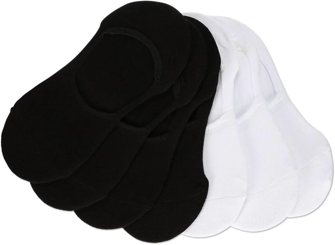 MeMoi High-Cut Cotton Blend Sneaker Liner 7 Pack
