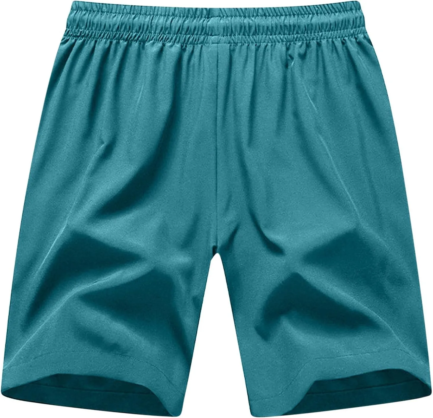Men Shorts with Zipper Pockets Pack Quick Dry Summer Plus Size Drawstring Waist Workout Casual Gym Outdoor