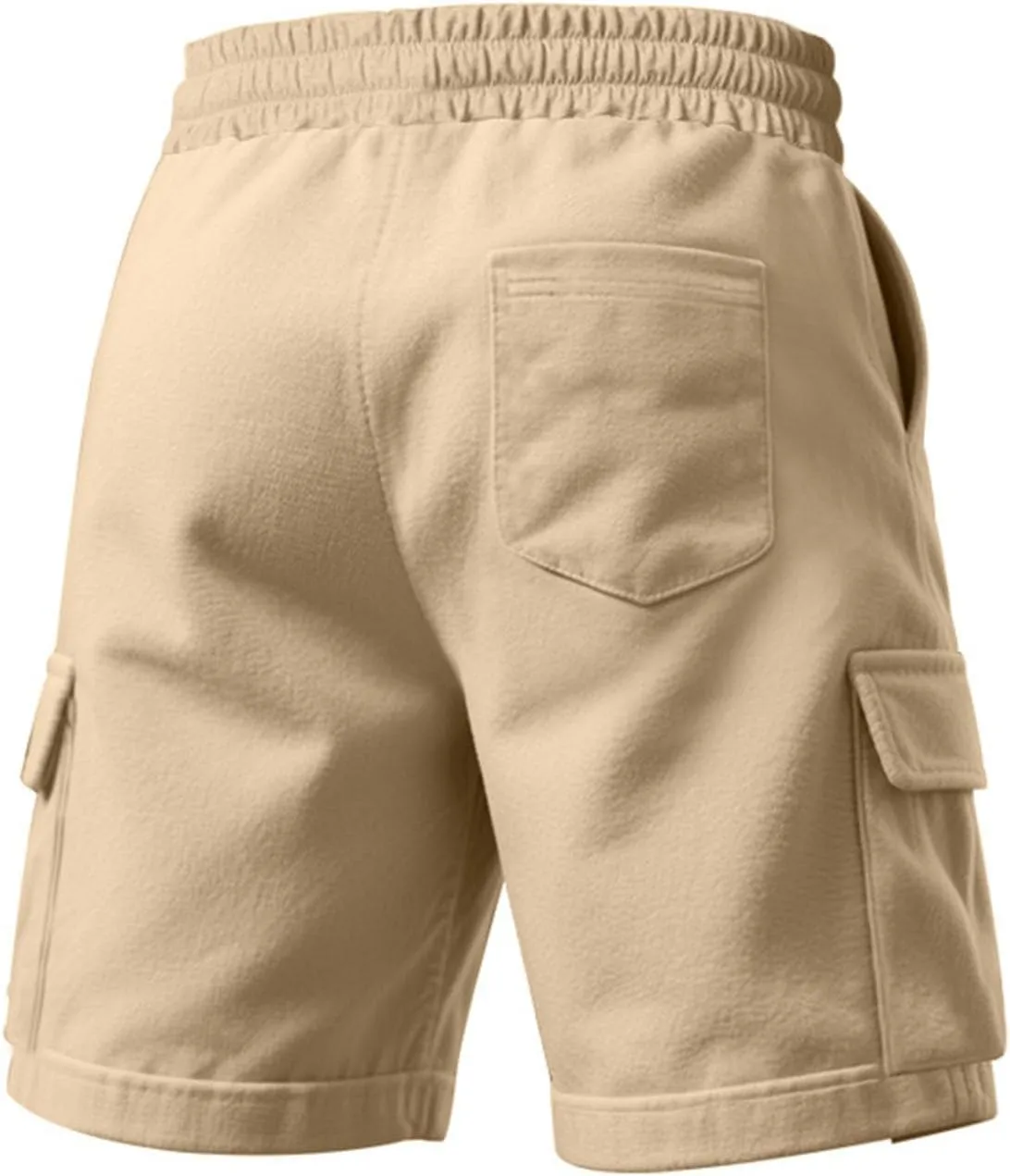 Men's Cargo Shorts with Pockets Summer Quick Dry Workout Athletic Running Gym Lightweight Casual Trendy Trunks