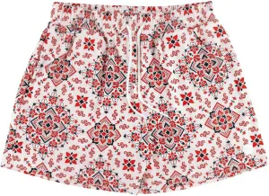 Men's Floral Basketball Shorts 4" Inseam - Lightweight Quick Dry Gym Shorts with Drawstring for Running, Workout & Casual