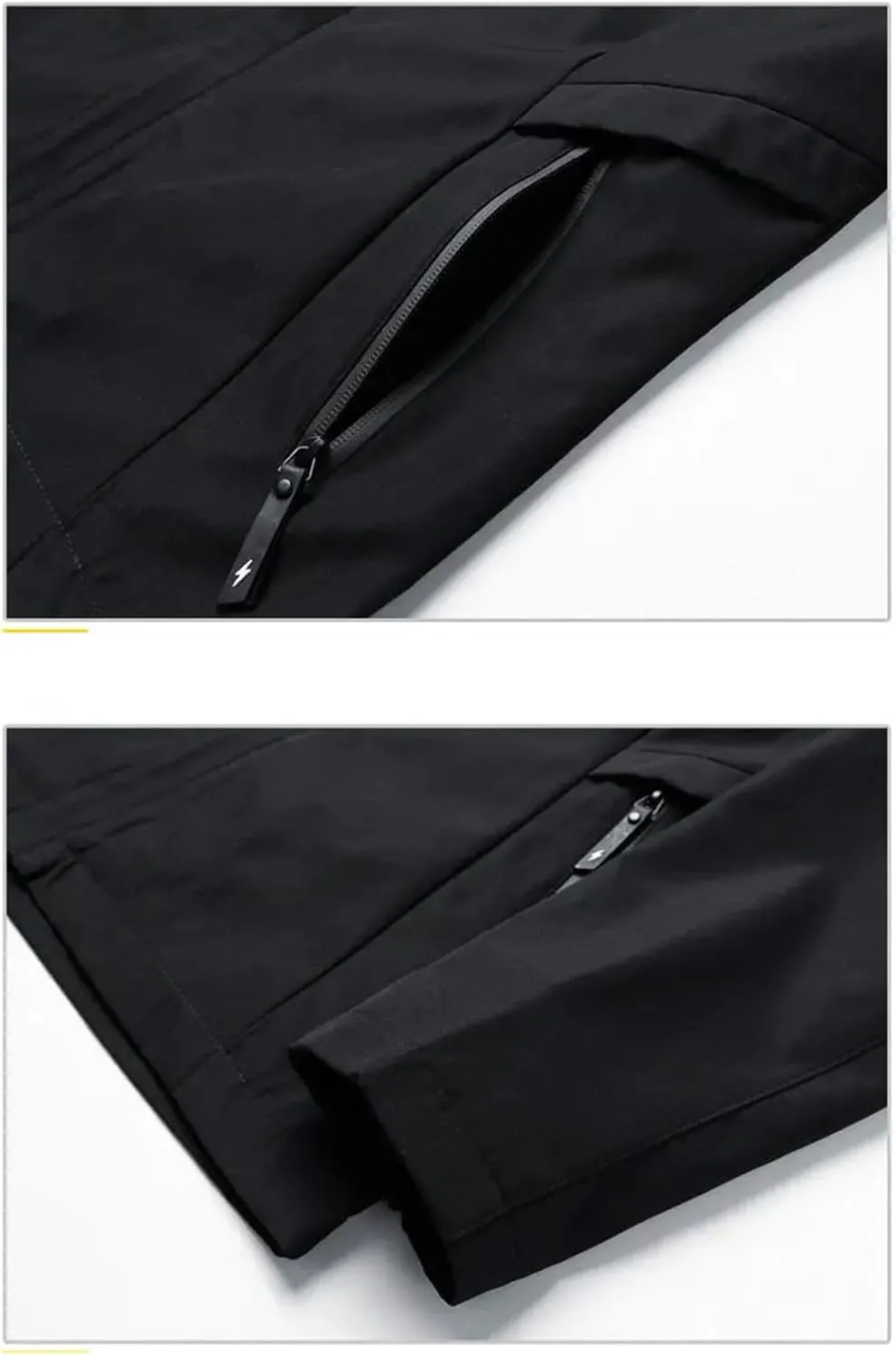 Men's Hooded Jacket Long Sleeve Solid Color Coat Zipper Casual Sports Solid Color Overcoat