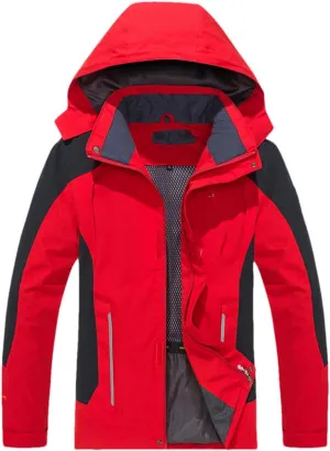 Men's Hooded Jacket Long Sleeve Solid Color Zipper Work Casual Lightweight Coat Overcoat