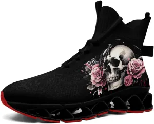 Men's Walking Running Shoes Fashion Sneakers Lightweight Breathable Slip On Athletic Trainer Women Tennis Shoes