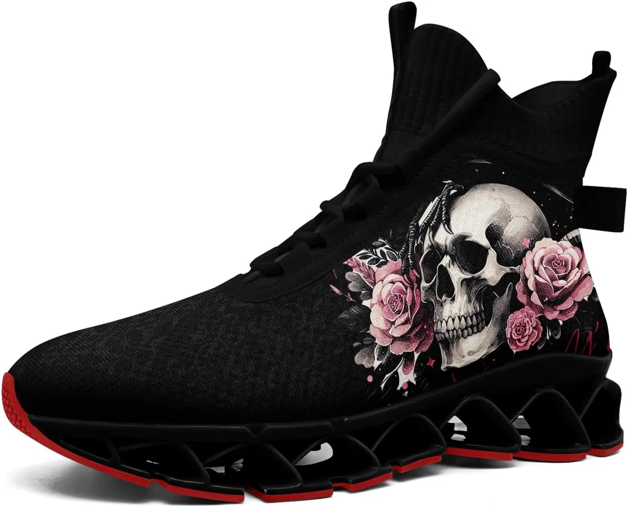 Men's Walking Running Shoes Fashion Sneakers Lightweight Breathable Slip On Athletic Trainer Women Tennis Shoes