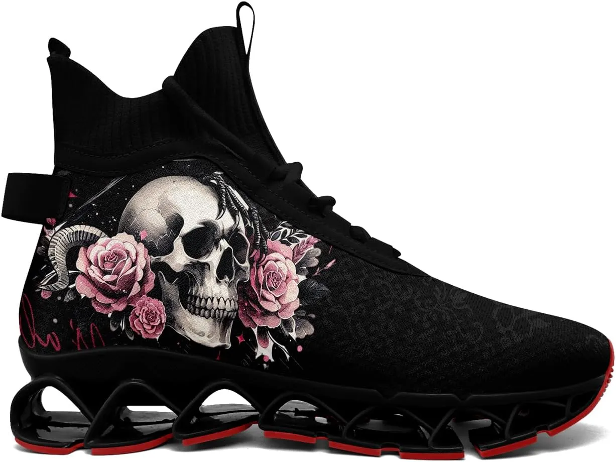 Men's Walking Running Shoes Fashion Sneakers Lightweight Breathable Slip On Athletic Trainer Women Tennis Shoes