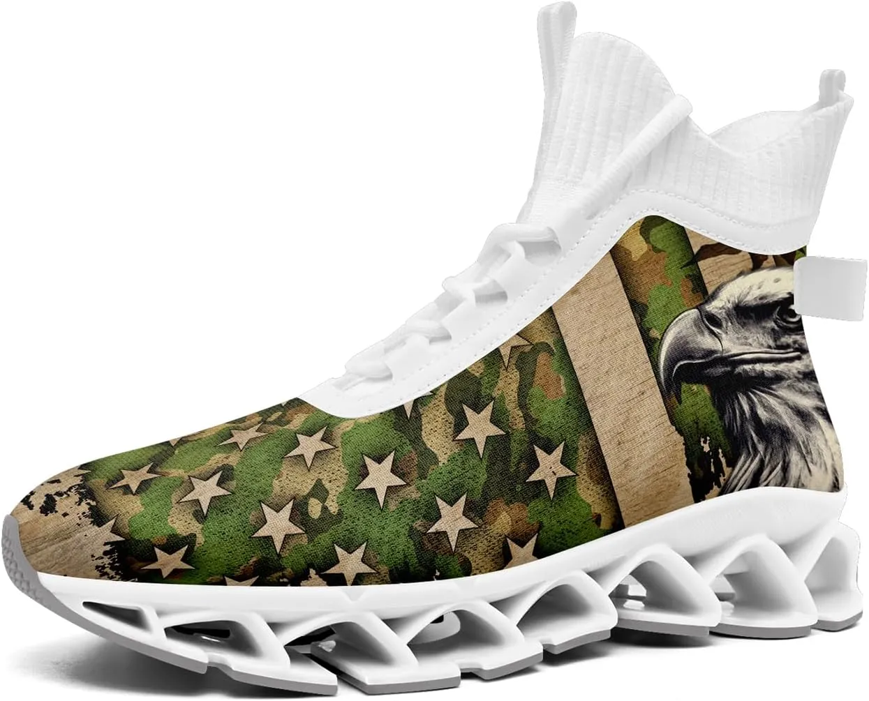 Men's Walking Running Shoes Fashion Sneakers Lightweight Breathable Slip On Athletic Trainer Women Tennis Shoes