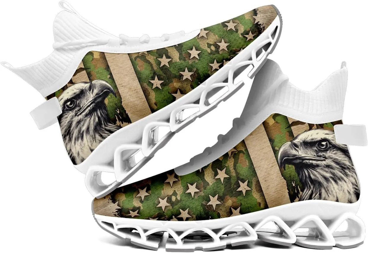Men's Walking Running Shoes Fashion Sneakers Lightweight Breathable Slip On Athletic Trainer Women Tennis Shoes