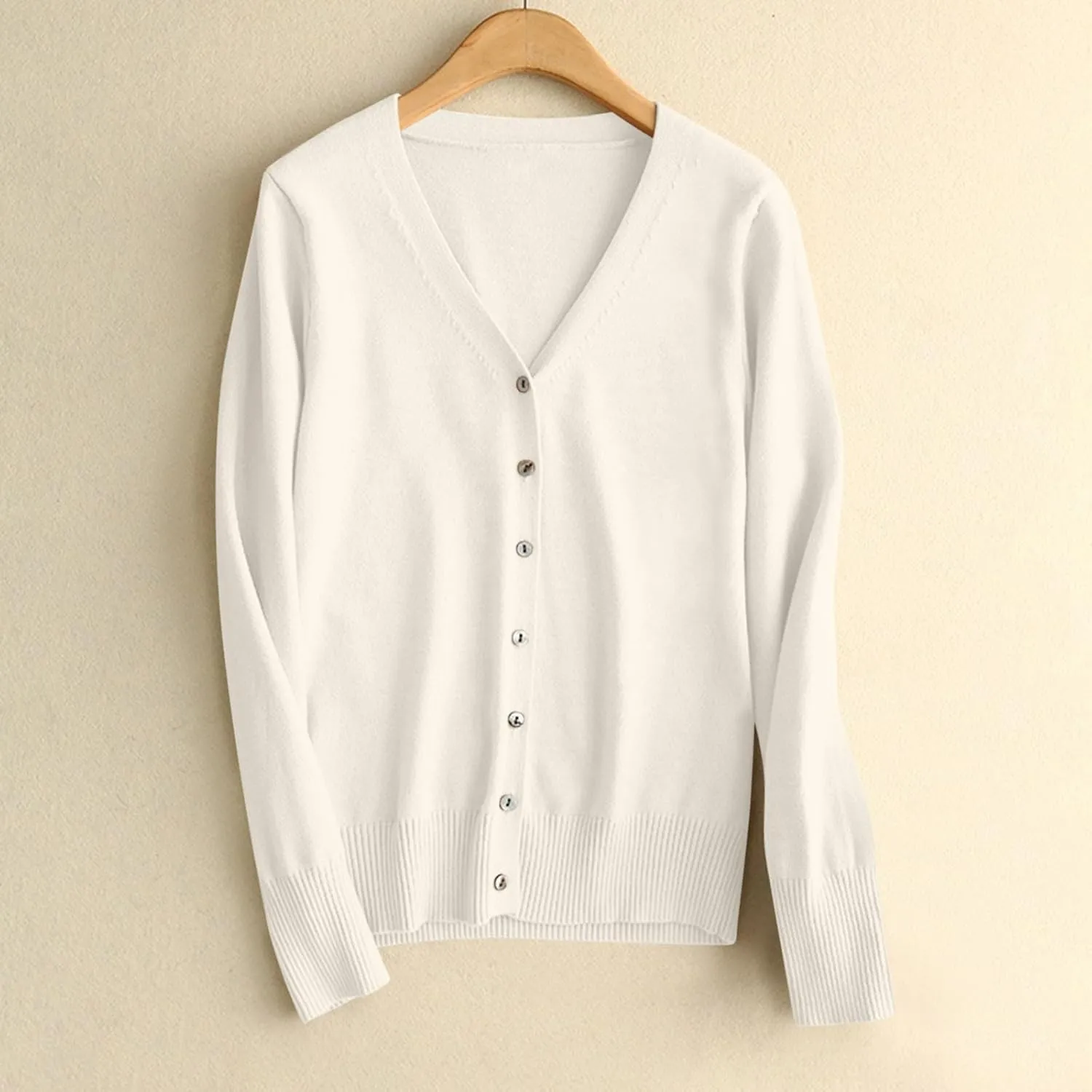 New Women's Sweater Cardigan V-Neck Long Sleeve Plus Oversize,Women's Cardigan Knitted Outer,2024 Fall&Winter
