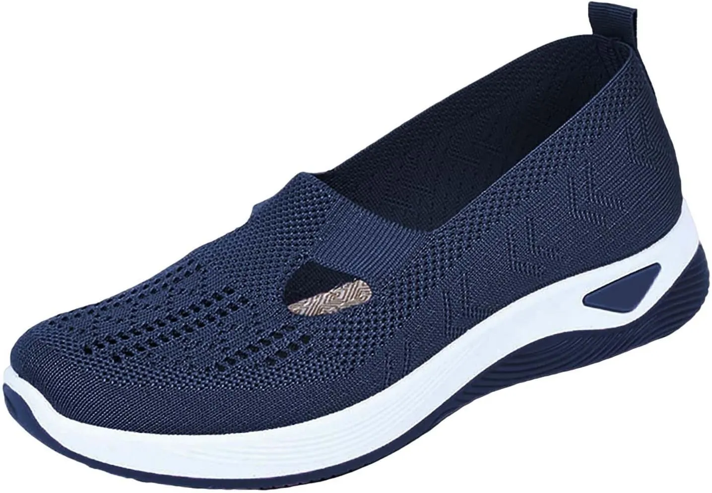 Orthopedic Shoes for Women Woven Orthopedic Running Shoes for Men Lightweight Casual Shoes Slip On Chunky Sneakers Red Tennis Shoe Loafers Shoe