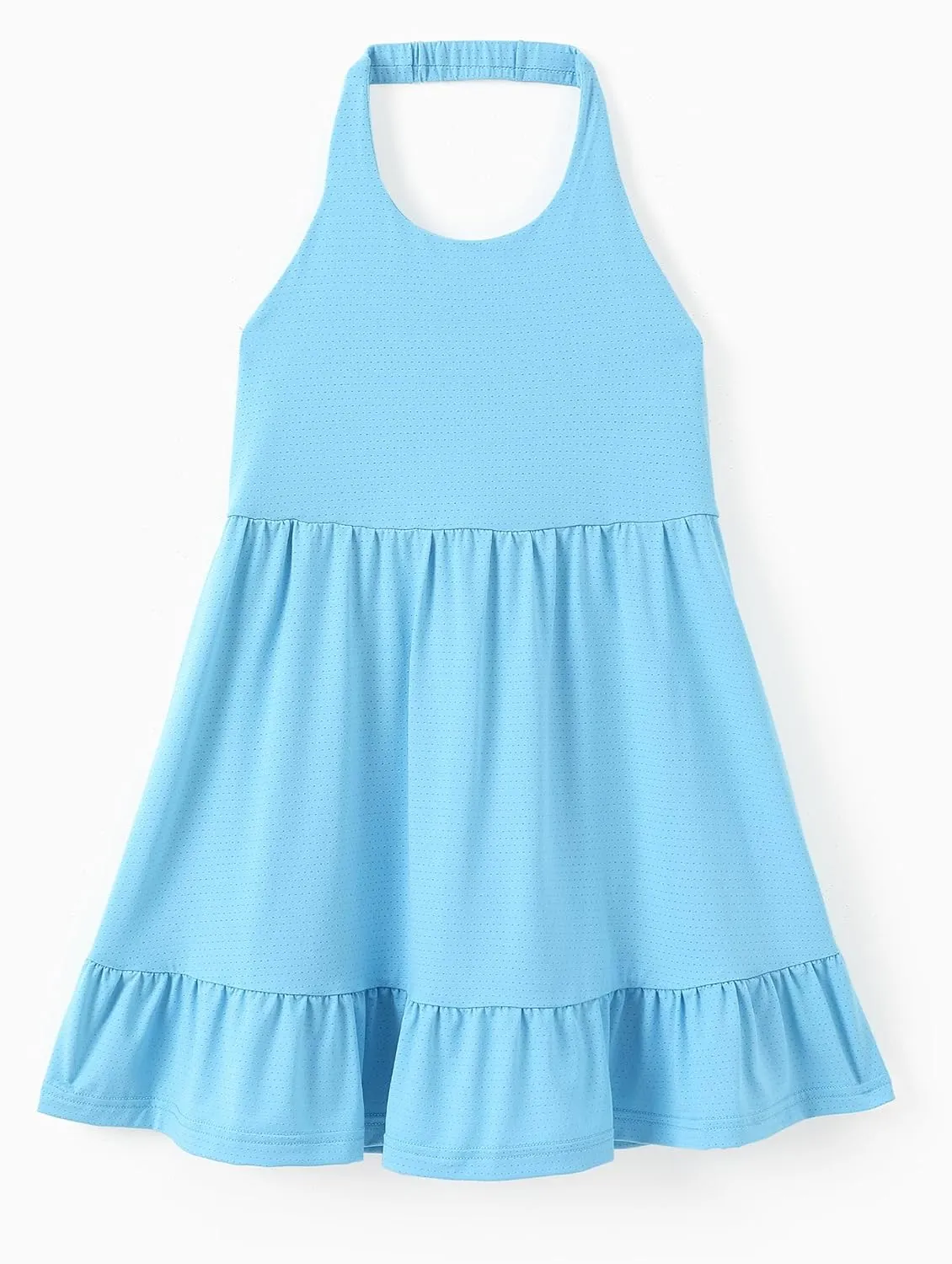 PATPAT Girls' Summer Dress Multipack  Quick-Dry, Cooling Fabric with Hawaiian & Mermaid Prints for Toddlers 2-8 Years