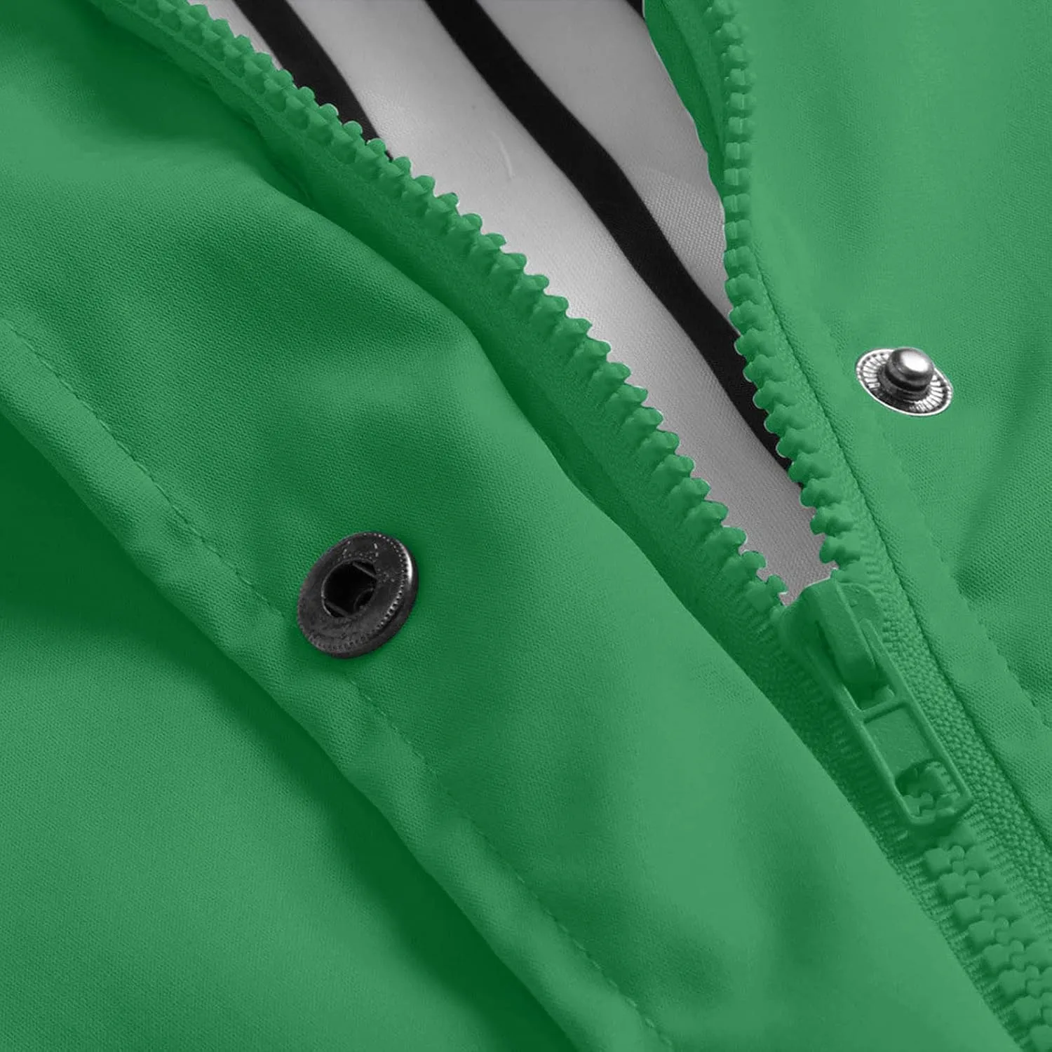 Rain Jacket Women Waterproof with Hood Raincoat Lightweight Lined Long Sleeve Coats Plus Size
