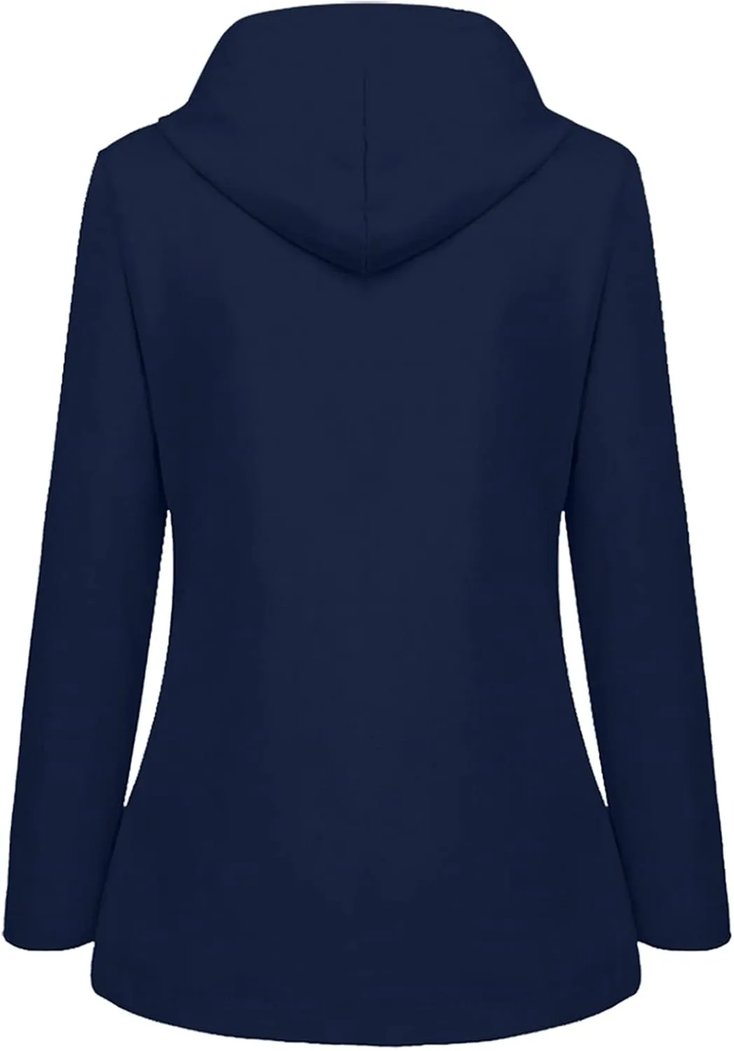 Rain Jacket Women Waterproof with Hood Raincoat Lightweight Lined Long Sleeve Coats Plus Size