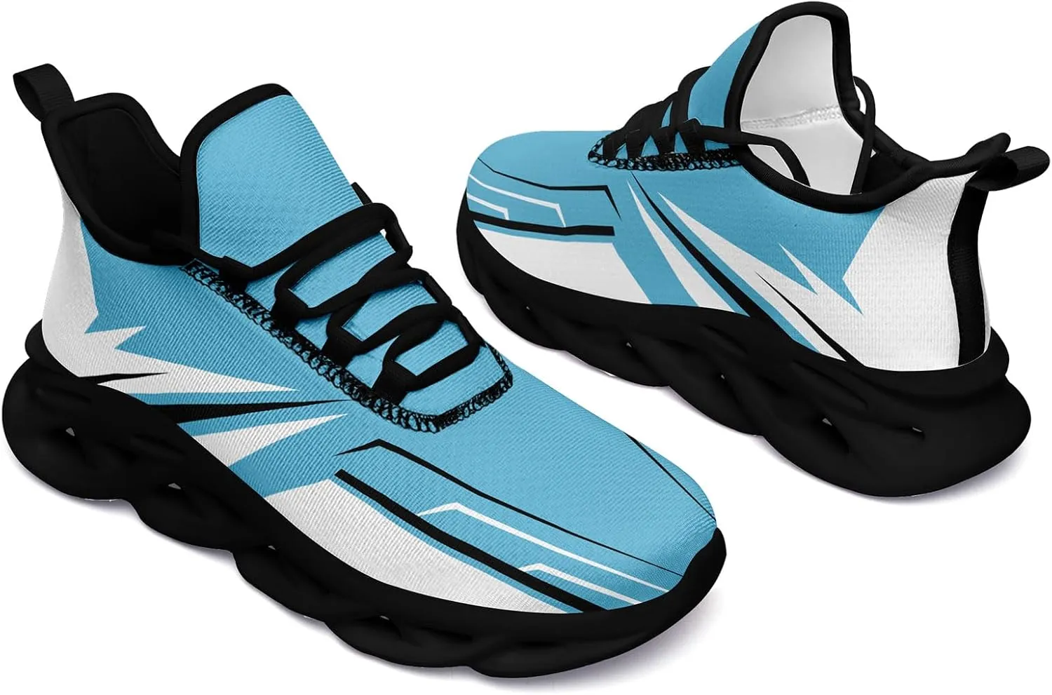 Running Shoes Fashion Sneakers Lightweight Cushion Sports Walking Shoes Casual Comfortable Tennis Athletic Trainers for Men Women