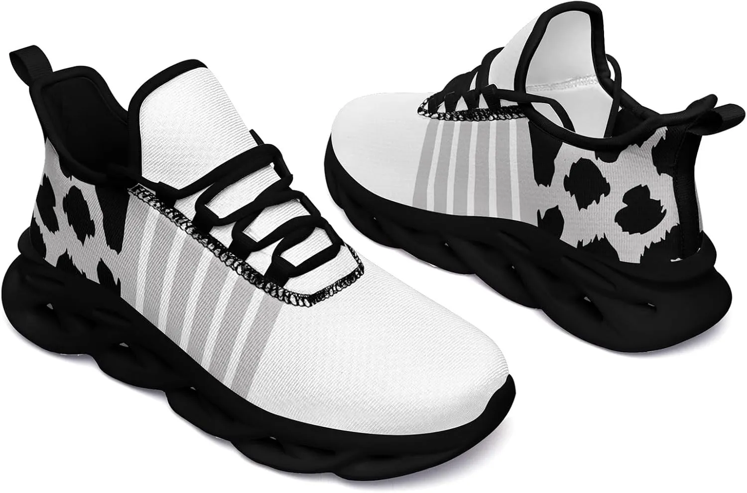 Running Shoes Fashion Sneakers Lightweight Cushion Sports Walking Shoes Casual Comfortable Tennis Athletic Trainers for Men Women