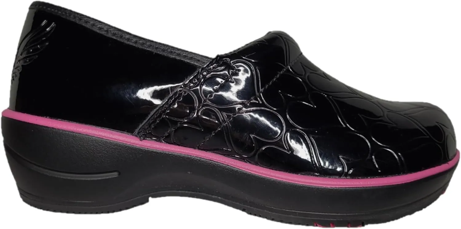 Smitten Women's Lightweight Leather Nursing Clog Medical Scrubs Accessory