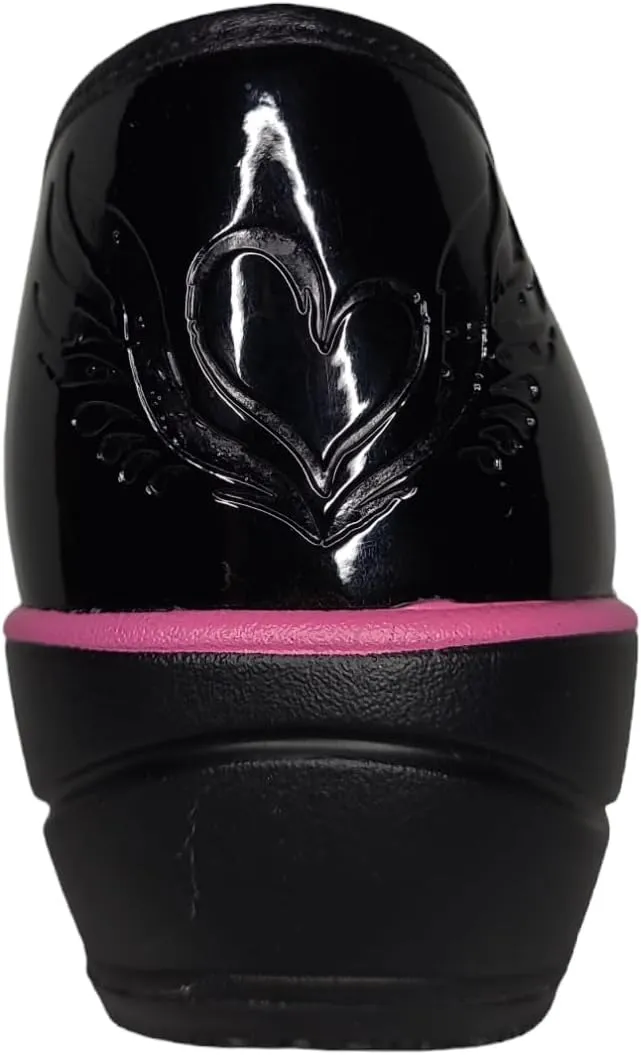 Smitten Women's Lightweight Leather Nursing Clog Medical Scrubs Accessory