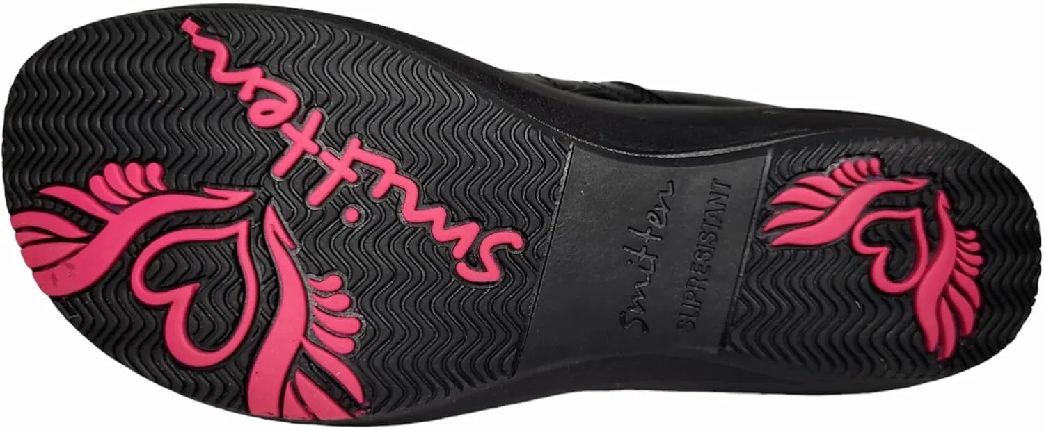Smitten Women's Lightweight Leather Nursing Clog Medical Scrubs Accessory