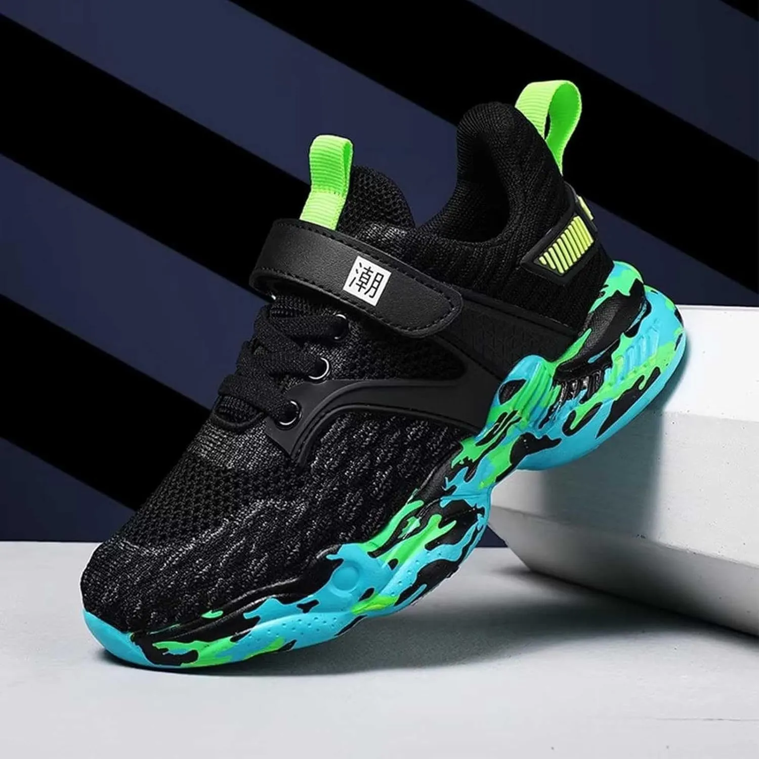 Soldier Boys Boys Shoes Kids Running Lightweight Breathable Sport Sneakers Toddle & Little Kid Girls Jelly Shoes