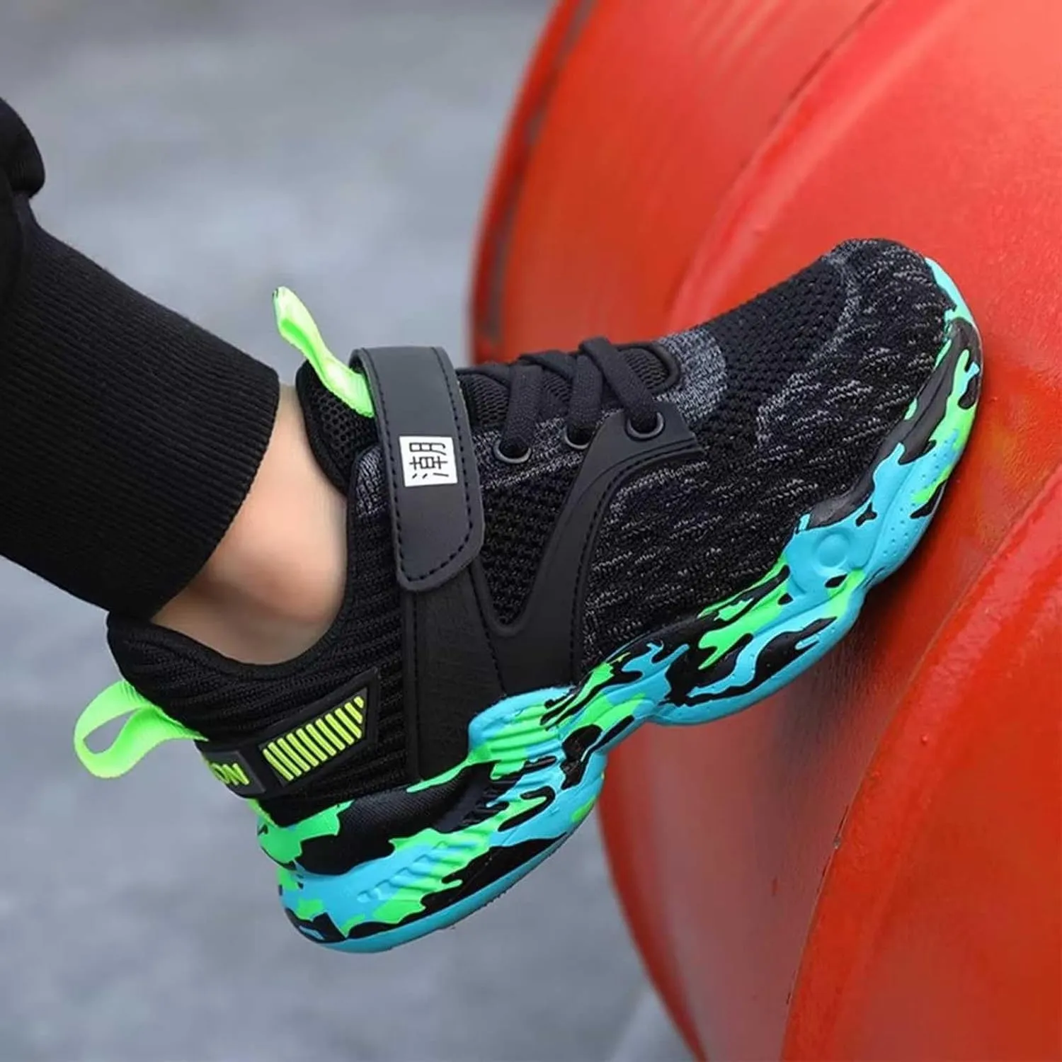 Soldier Boys Boys Shoes Kids Running Lightweight Breathable Sport Sneakers Toddle & Little Kid Girls Jelly Shoes