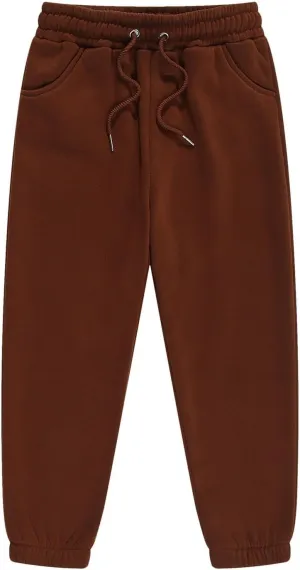 Solid Color Sweatpants for Toddler Elastic Waist Solid Cotton Jogger Kids Boys Girls Stretchy Sport Running Long Pants