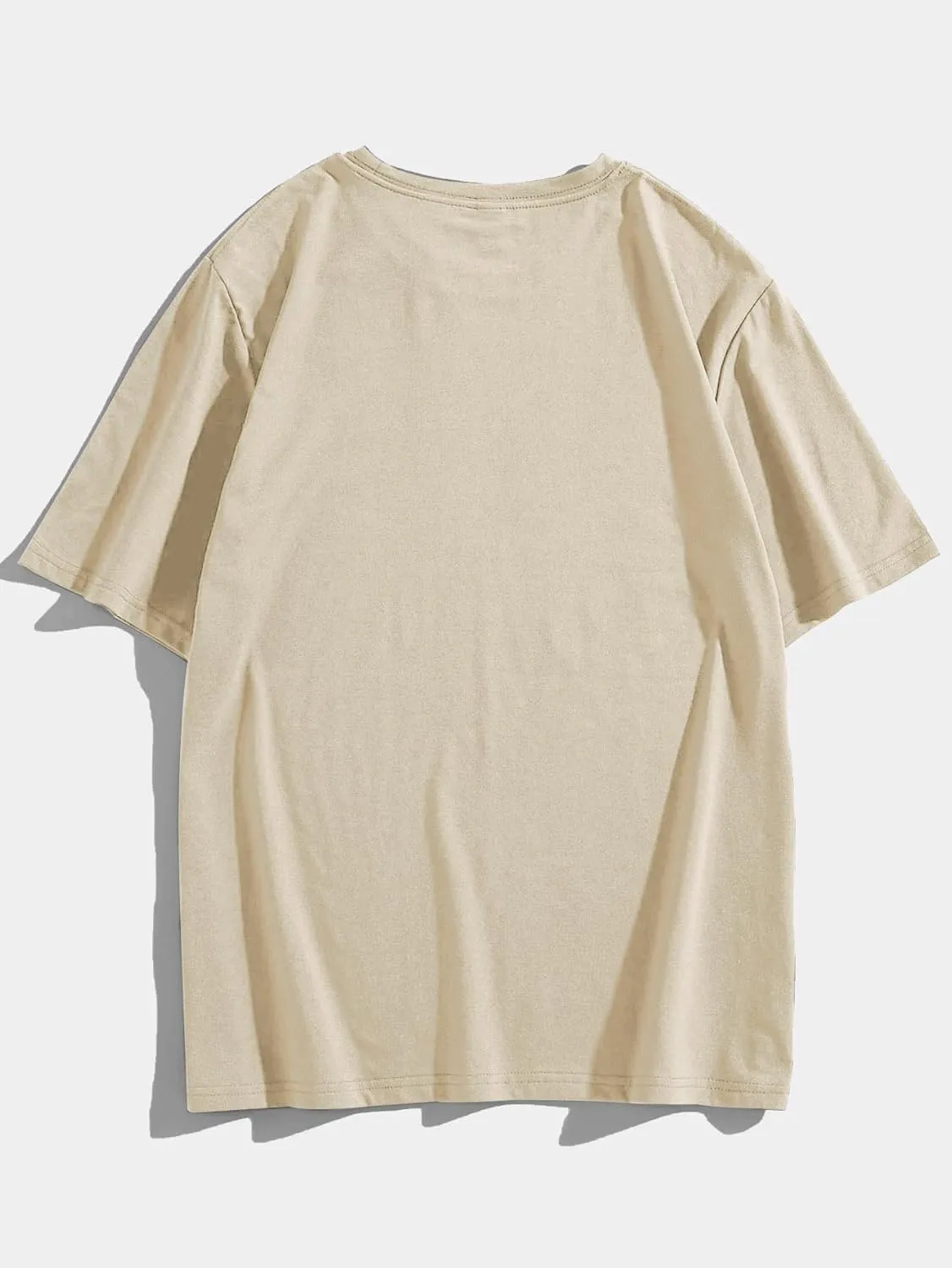 Verdusa Women's Lip Graphic Print Drop Shoulder Hiphop Tees Oversized Y2k T Shirts