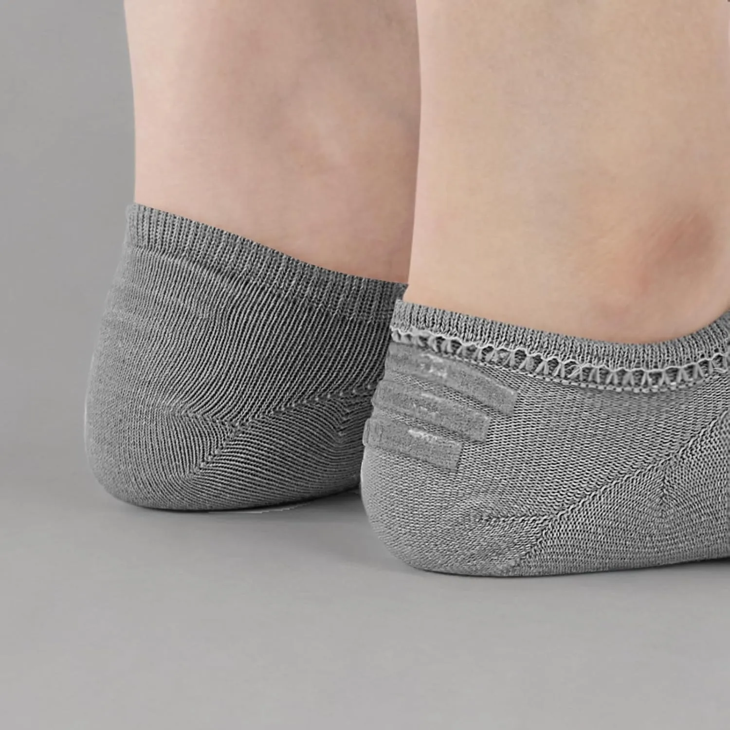 wernies No Show Socks Womens 8 Pairs, Ankle Non Slip Low Short Invisible Thin Liner Socks