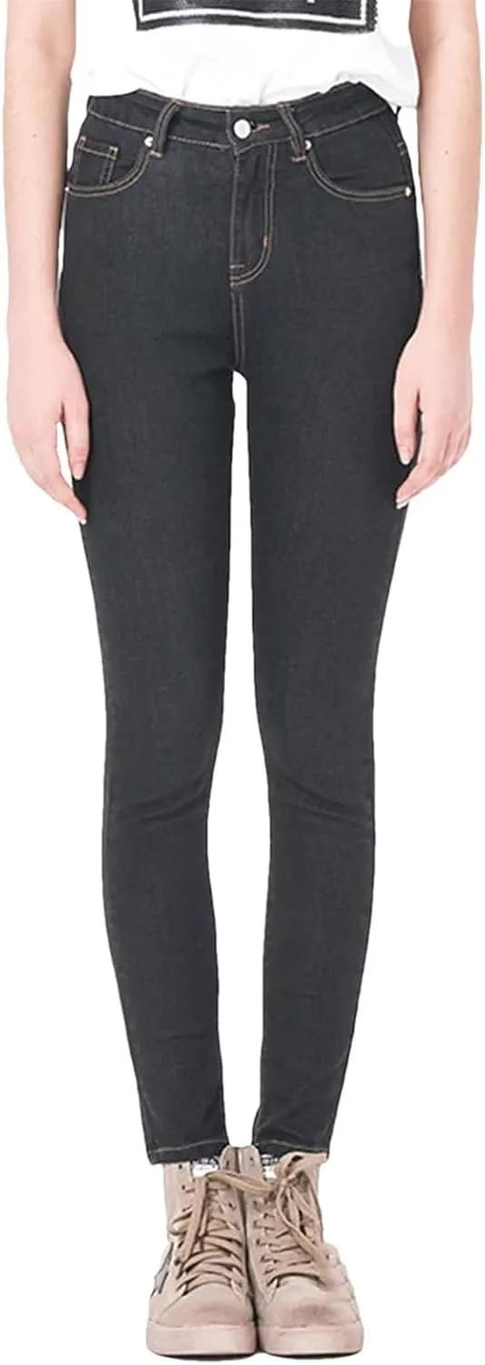 Women Big Size Skinny Curve Jeans Full Length High Waist Stretchy Pencil Pants Oversized Jeans for Mom