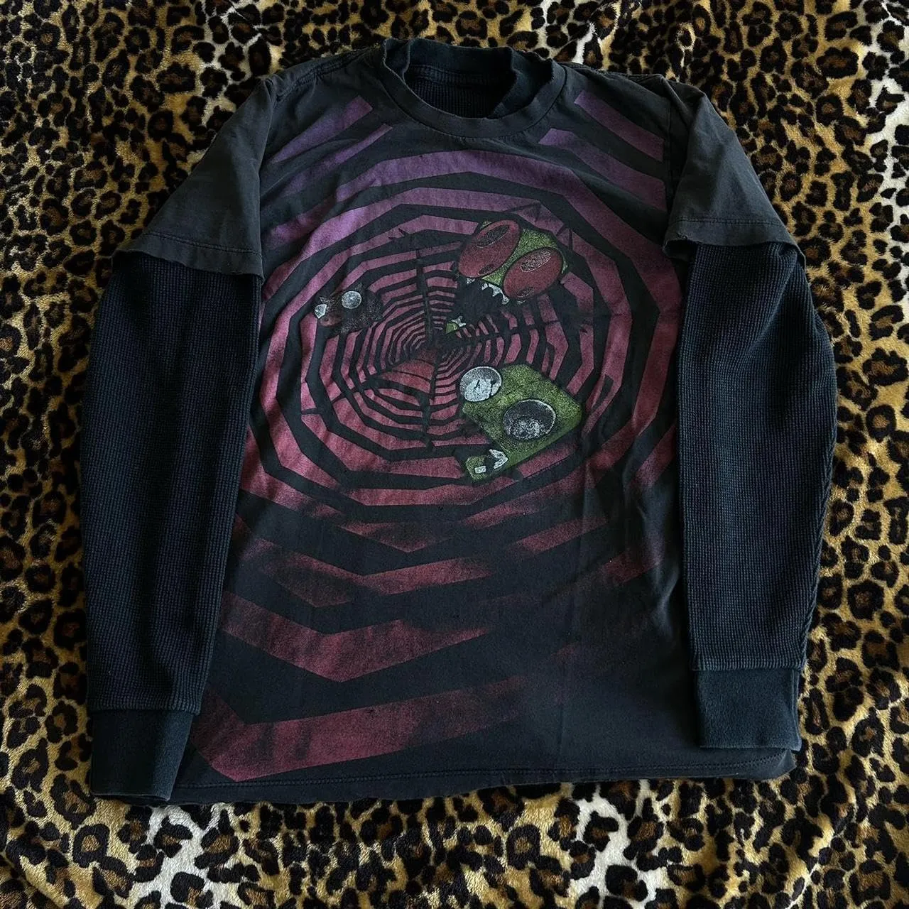 Women Y2k Fairy Grunge Shirt Vintage Graphic Print Long Sleeve Tee Tops Teen Girls Aesthetic Clothes Streetwear